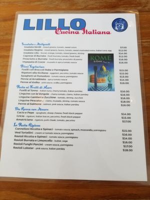 Menu photo 4 Lillo Cucina Italiana Brooklyn, NY
