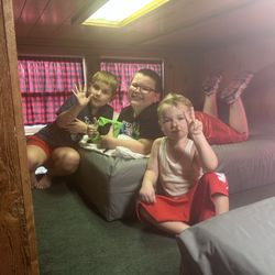 Basswood Resort - Upstairs loft with 2 full size beds for kids (or young adults)  kids loved it!