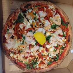 PizzaCorp - Regular Garlic Prawn Pizza from PizzaCorp.