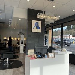Blue Iris Salon - Reception area
