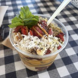 Chocolate peanut butter cup bowl