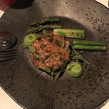 Benares Restaurant & Bar - Trout tartare - Indian Near Me - London, XGL Benares Restaurant & Bar - Trout tartare - Indian Near Me - London, XGL