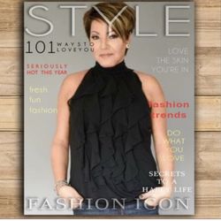 M. Franklin Studio & Boutique - An editorial shoot with this dynamo in the tanning and eyelash business!