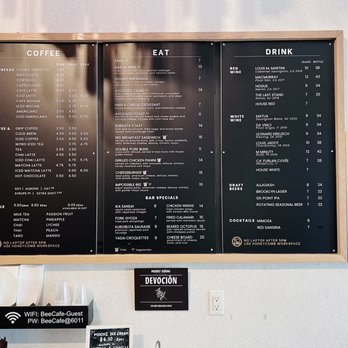 Bee Cafe - Menu - Cafes Near Me - Woodside, New York