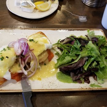 First Watch - Eggs Benedict with Smoked Salmon - Breakfast & Brunch Near Me - San Antonio, Texas