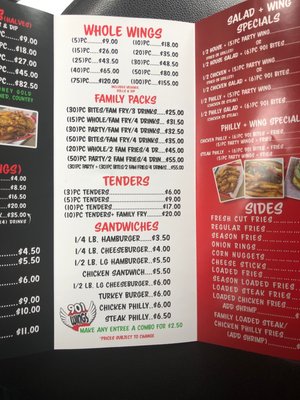 Menu photo 6 901 Wings Cordova, TN