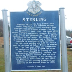 Sterling Historical Marker