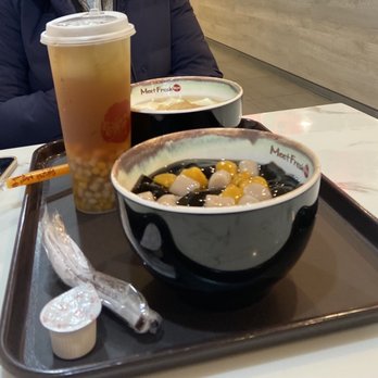 Meet Fresh - signature, wintermelon tea w/ taro ball, tofu pudding - Desserts Near Me - Brooklyn, New York
