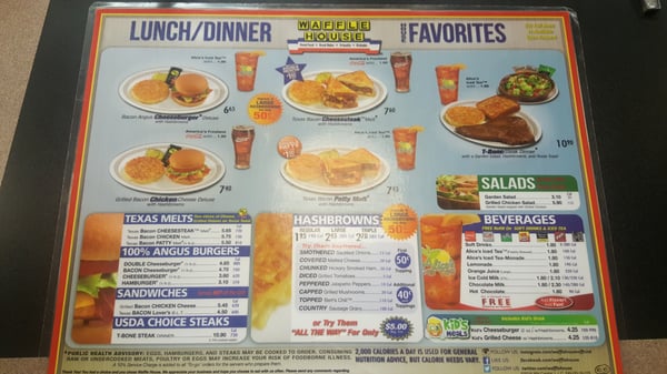 Menu photo 7 Waffle House Myrtle Beach, SC Menu photo 7 Waffle House Myrtle Beach, SC