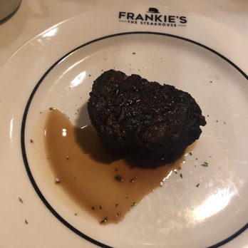 Frankie's The Steakhouse - 8 oz filet. Cook to my liking of med well. So much flavor and tenderness in the meat. - Steakhouses Near Me - Duluth, Georgia