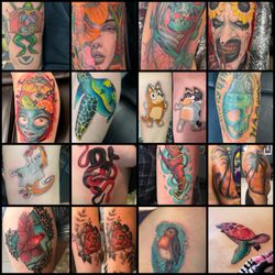 Next Level Tattoo and Piercings - Color work by Randy