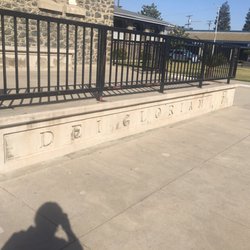 St. Anthonys Church of Padua - Dei Gloriam - latin: Glory of God - Ad majórem Dei glóriam, is the motto of the Society of Jesus, the Jesuits