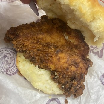 Hardee's - Dry ,burned Hand-Breaded Chicken Biscuit - Fast Food Near Me - Carlisle, Pennsylvania Hardee's - Dry ,burned Hand-Breaded Chicken Biscuit - Fast Food Near Me - Carlisle, Pennsylvania