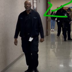 Mercy Hospital & Medical Center - Security guard that trowed about 20 punches in my head