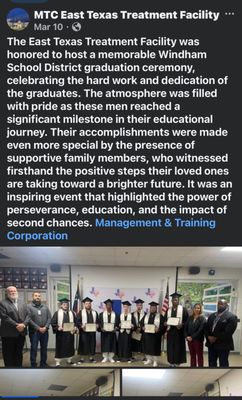 EAST TEXAS TREATMENT FACILITY Updated January 2026 28 Reviews 900 L