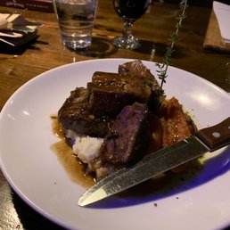 New York steak.