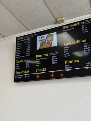 Menu photo 1 Tortas Y Jugos Sahuayo Tustin, CA Menu photo 1 Tortas Y Jugos Sahuayo Tustin, CA
