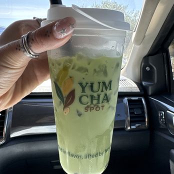 Yum Cha Spot - Thai Green Milk Tea - Bubble Tea Near Me - Temecula, California