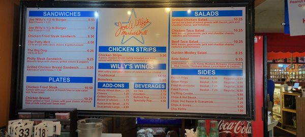 Menu photo 1 Joe Willy's Rockwall, TX