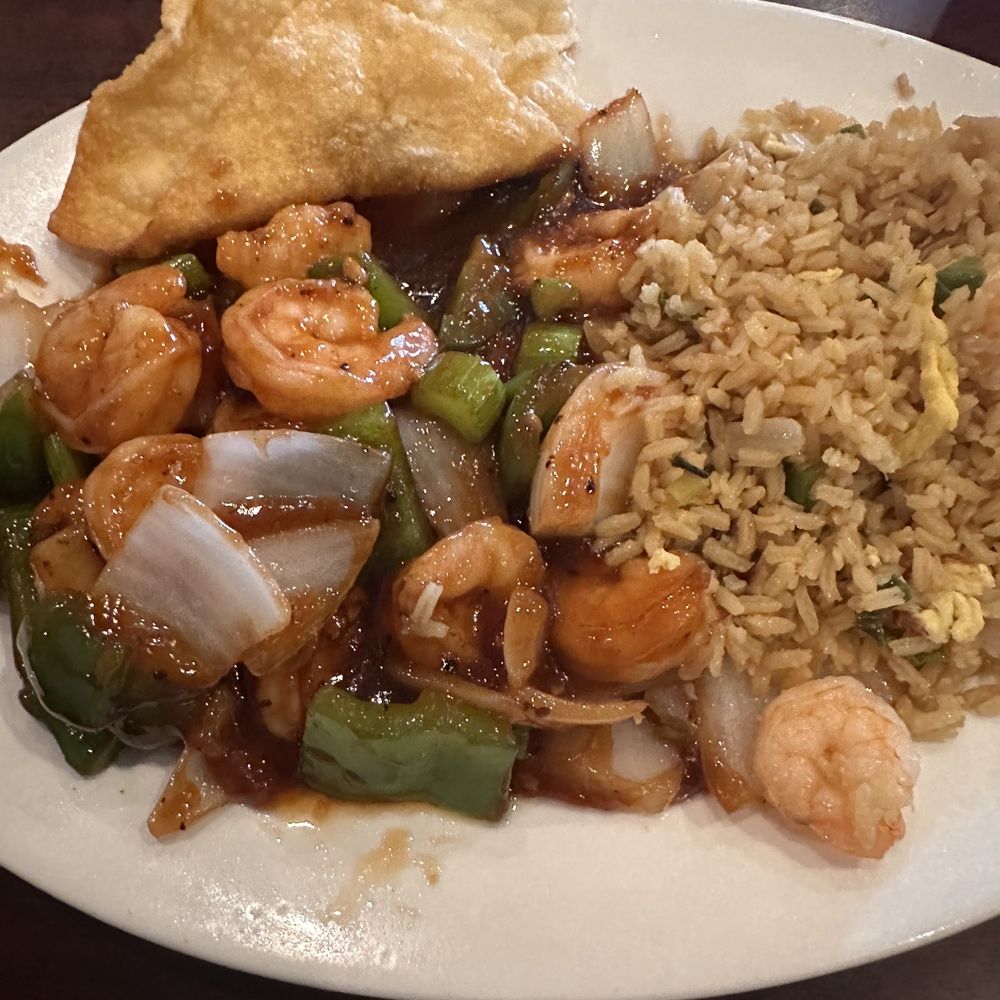 Five Happiness - Pepper Shrimp in Black Bean Sauce - Chinese Near Me - New Orleans, Louisiana Five Happiness - Pepper Shrimp in Black Bean Sauce - Chinese Near Me - New Orleans, Louisiana