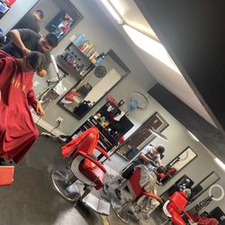 One of the barber areas