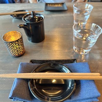 Kuro Sushi - Interior- plating ambiance - Sushi Bars Near Me - Bellevue, Washington Kuro Sushi - Interior- plating ambiance - Sushi Bars Near Me - Bellevue, Washington