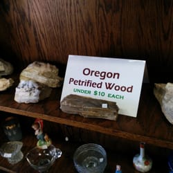 Beach Bum Vintage - Petrified wood and other minerals.
