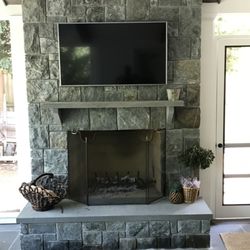 C & S Gorgone Construction Repair - Stone Fire Place
