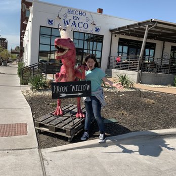 Iron Willow - Dino in the front - Home Decor Near Me - Waco, Texas