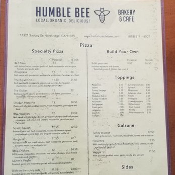 Humble Bee - Menu - Breakfast & Brunch Near Me - Northridge, California Humble Bee - Menu - Breakfast & Brunch Near Me - Northridge, California