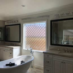a bathtub in a bathroom a bathtub in a bathroom