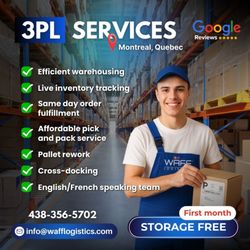 Waff Logistics - 3PL services in Montreal, Quebec