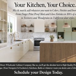 New Cabinet Company - Kitchen Remodeling Ideas start with your Free Custom Kitchen Design at our showroom. Call and schedule yours today