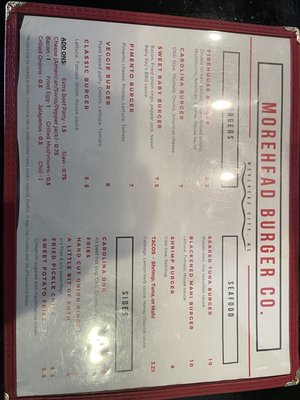 Menu photo 3 Morehead Burger Company Morehead City, NC Menu photo 3 Morehead Burger Company Morehead City, NC