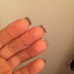 T Sexy Nail - She didn't even take the filing parts off