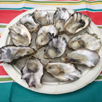 Oyster Boys - Yummy, fresh Minter Sweet oysters! My favorite. Sweet and not too briny. - Street Vendors Near Me - Los Angeles, California