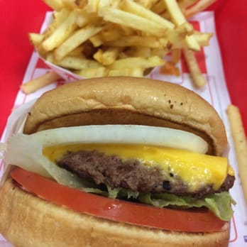 In-N-Out Burger - Cheeseburger w/ fries - Fast Food Near Me - Milpitas, California In-N-Out Burger - Cheeseburger w/ fries - Fast Food Near Me - Milpitas, California
