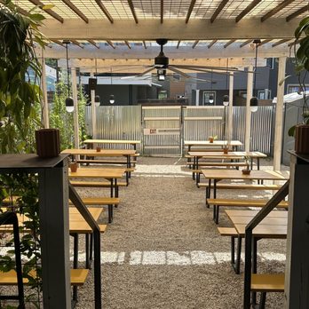 Community Garden - Outdoor seating - Acai Bowls Near Me - Austin, Texas