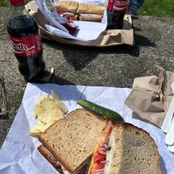 Periwinkles Food Shoppe - Two not so good turkey breast sandwiches