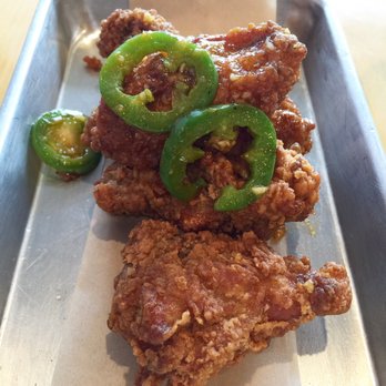 Blurr Kitchen - Wings, complimentary from the super nice owner! - Asian Fusion Near Me - Santa Clara, California