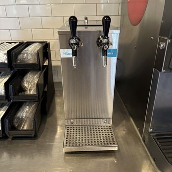 Park Street Pizza - Sparkling and regular water - Pizza Near Me - Sugarcreek, Ohio