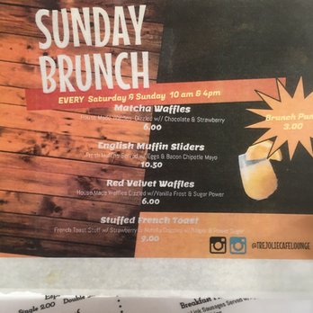 Tre Jolie Cafe - Sunday menu - Cafes Near Me - Brooklyn, New York Tre Jolie Cafe - Sunday menu - Cafes Near Me - Brooklyn, New York