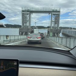 Guemes Island Ferry - Boarding in anacortes
