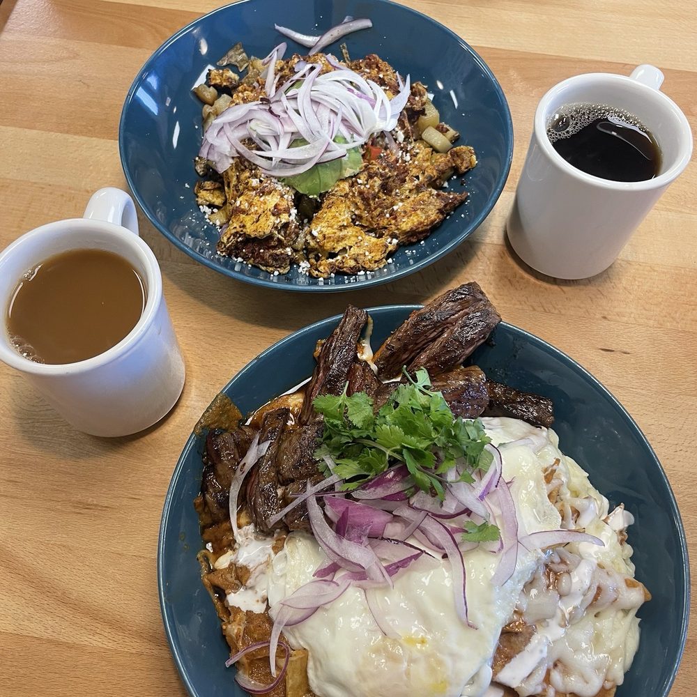 SeD Cocina - Chilaquiles rojos and chorizo Bowl - Mexican Near Me - Montclair, California SeD Cocina - Chilaquiles rojos and chorizo Bowl - Mexican Near Me - Montclair, California
