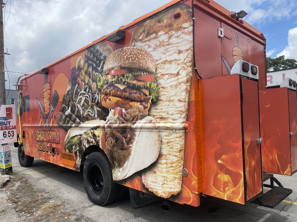 Shawarma rolls and gyro Logo