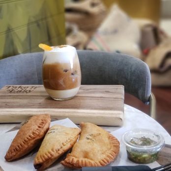Take It Easy Roasters - Espresso fizz; guava, short rib and breakfast empanadas - Bakeries Near Me - Las Vegas, Nevada Take It Easy Roasters - Espresso fizz; guava, short rib and breakfast empanadas - Bakeries Near Me - Las Vegas, Nevada