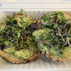 Wakey Bakey Bagels - Avocado bagel