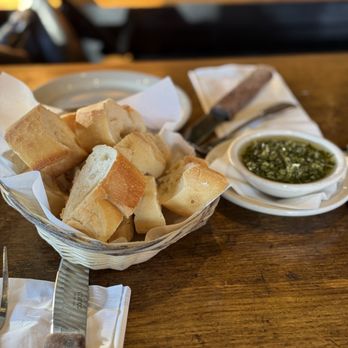 Lala's Argentine Grill - Complementary bread and chimichurri. - Argentine Near Me - Studio City, California