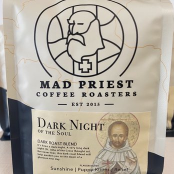 Mad Priest Coffee Roasters - How do they package puppy kisses?! - Coffee Roasteries Near Me - Chattanooga, Tennessee Mad Priest Coffee Roasters - How do they package puppy kisses?! - Coffee Roasteries Near Me - Chattanooga, Tennessee