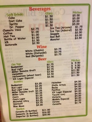 Menu photo 6 College Billiards San Diego, CA Menu photo 6 College Billiards San Diego, CA